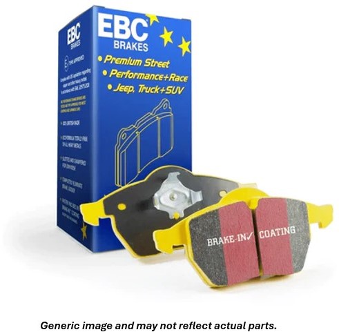 Kit de plaquettes de frein avant EBC Yellowstuff Volvo Amazon P1800 (69-) 140 164 240 260 271739-3