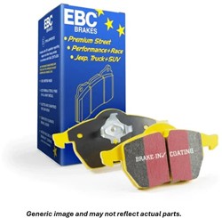 Kit de plaquettes de frein arrière EBC Yellowstuff Volvo P1800 ('70-) 140 164 240 260 270164