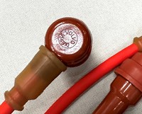 Ignition Cable Kit Red: Classic Volvo 444 544 210 Ama 140 240 B16 B18 B20 272191-2