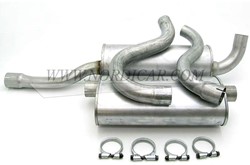 Système de silencieux Volvo 740 760 940 960 -94 turbo 16V 272261