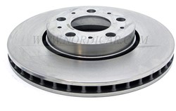 Brake disc Front, Ø285.5mm Volvo S60 S80 V70 XC70 00- 15 inch 272403