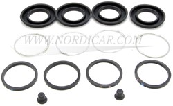 Remklauw rev. set. Achterzijde Girling, 2 remklauwen Volvo 142 -112399 144 -138699 164 -12199 273072