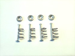 Kit de fixations de garnitures de frein Volvo 544 210 V+A Ama 1800 -63 Achter 273172