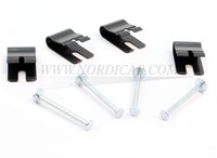 Kit de fixations de garnitures de frein (original) Volvo 544 210 V+A Ama 1800 -63 Achter 273172