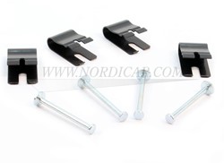 Montagesatz Bremsbacken (originale Klämmeren) Volvo 544 210 V+A Ama 1800 -63 Achter 273172