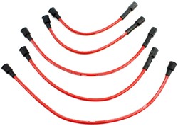 Kit Fils Allumage Rouge Silicone Volvo P1800 P1800S P1800E 1800ES 275661