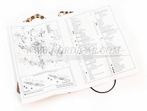 Dichtungssatz Vergaser Volvo Amazon 142 144 145 B20 HIF6 276302-2