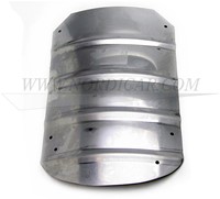 Halter Schmutzfänger- Links hinten (Edelstahl) Volvo 544 276518