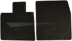 Matten set rubber Voorzijde Links + Rechts (2 delig) Volvo P1800 281028