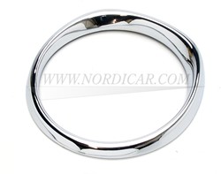 Headlamp rim chrome Volvo 164 281444