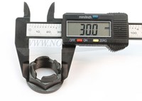 Nut, Propeller Shaft Flange Volvo 740 760 940 960 A-as S60 S70 S80 V70 XC70 V60 XC60 AWD haakse overbrenging 30622780-2