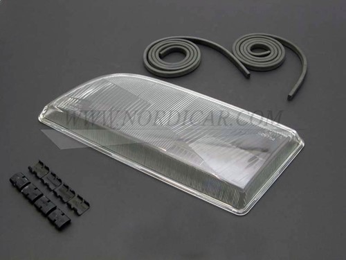 Verre de phare avant gauche Volvo S40 V40 -1998 enkele reflector 30623716