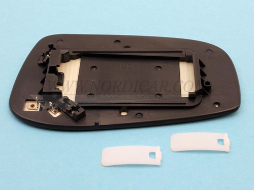 Verre de rétroviseur, Rétroviseur extérieur- Gauche Volvo S60 V70 S80 XC70 04-06 30634719