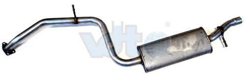 Middle silencer S40- 2004 V40 4-cylinder 2000- Volvo S/V40 (-04) 30652225