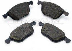 Brake pad set- Front- original Volvo Volvo S40 04- V50 C30 C70 06- V40 13- XC40  30742030