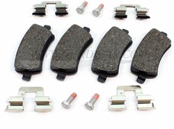 Brake pad set- Rear Volvo S60 2011- V60 S60CC solid elec handr 30794555 32300258