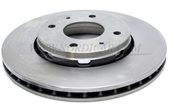 Remschijf Voorzijde 281mm Volvo S/V40 98-04 281mm 30818027