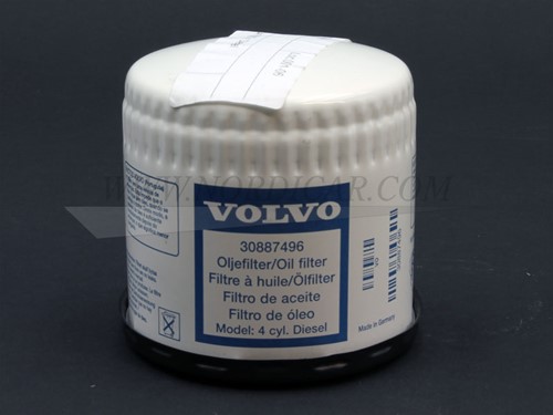 Oil filter Volvo S/V40 D4192Tx Diesel 30887496