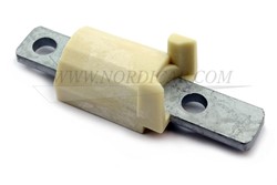 Front wheel suspension roller- white Volvo S60 -09 S80 99-06 V70 00-08 31212190