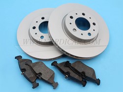 Jeu de disque de frein avant- 280mm Volvo 850 S/V/C70 960 S/V90 REMSET3