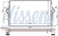 Intercooler, échangeur- Nissens-3