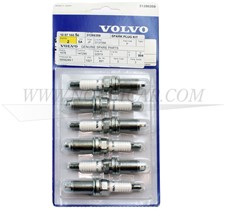 Bougie set Volvo S/V60 S80 V70 V70XC XC90 6 cil. zie mem 31286359