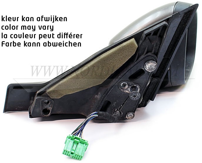 Verre De Rétroviseur Droit Chauffant Pour Volvo - Compatible C30, S40, S60, V50, Etc. (2006-2009)