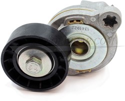 Belt tensioner, V-ribbed belt D5204Tx D5244Tx Volvo V70 08- S80 07- S60 11- V60 -18 31330379  31316674