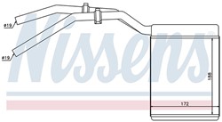 Kachelradiator: Nissens Volvo S40 04- V50 C30 C70 06- 31332896