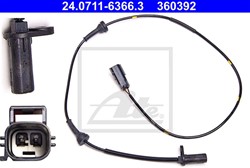 Sensor, Wheel speed for ABS Left Front axle XC90 '03-'11 Volvo XC90 (03-) 31423607