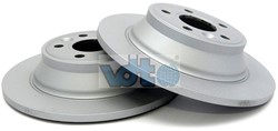 Brake disc Rear Ø302mm Volvo V70 (08-) XC70 (08-) S80 (07-) 31471832