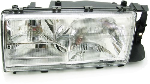 Headlamp- Left- with high-beam headlamp Volvo 760 89-90 940 91- 960 91-94 3518252