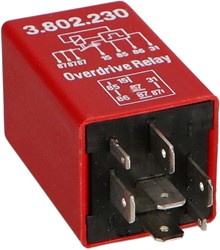 Overdrive relais rood Origineel Volvo Volvo 240 260 (-93') 740 760 (-'87) M46 3523805