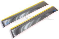 Jeu de déflecteurs de vent porte arrière Volvo 740 760 940 -98 960 -94 3524977