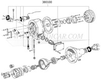 Dichtung Satz Overdrive Volvo Ama P1800 140 D-type 380100-2