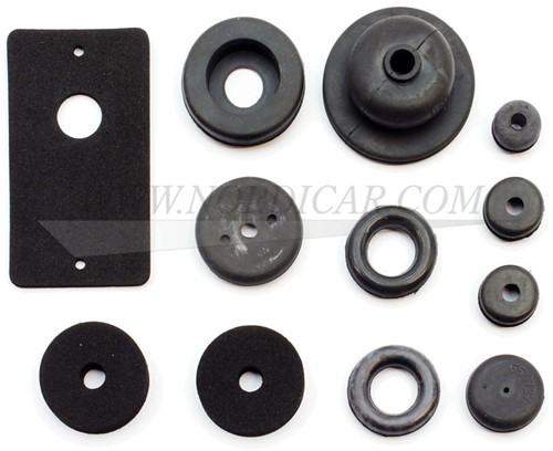 Schutbord doorvoerrubber set Volvo 544 210 395105