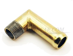 Connector stud Cylinder head - Heating hose - angled Volvo B18 B20 B30 achterop cilinderkop 418421