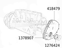 Joint de vilebrequin – Avant Volvo B18/20/30 B19 t/m B230 1276424-2