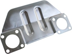 Hitteschild dubbele carburateurs  Volvo PV P210 Amazon 1800 140 B18/20 418512