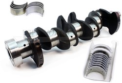 Balanced crankshaft with main and rod bearings ---ruilbasis / Exchange / Retourner / Austauschartikel----