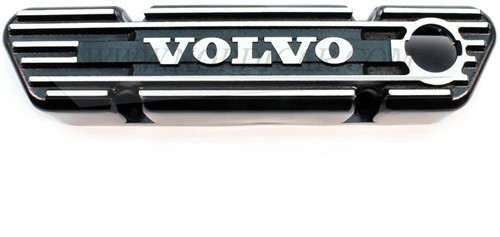Klepdeksel aluminium met logo Volvo 544 210 Ama 1800 140 B18 B20 418860-2