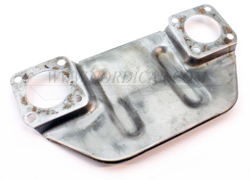 Bouclier thermique carburateurs doubles -pièce utilisée Volvo PV P210 Amazon 1800 140 B18/20 419573