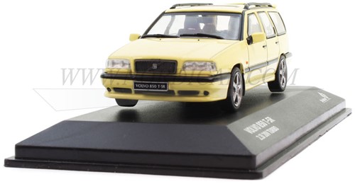 Modelauto Volvo 850T5R Cream Yellow Volvo 4310601-3