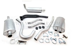 Tuyau d'échappement double- standard Volvo 1800 E/ES m/bev set 460867