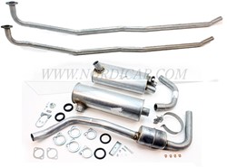 Uitlaatset STD compleet Volvo 164 B30E 70-73 461348