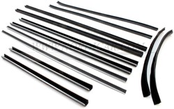 Window channel guide Kit: Left and Right Volvo Amazon P130 2d -1968 500