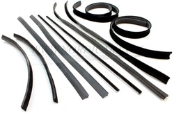 Window channel guide Kit: Left and Right Volvo Amazon P130 2d 1969-1970 501