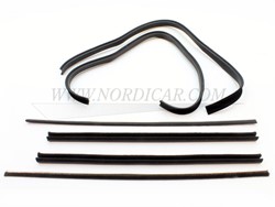 Window channel guide Kit Volvo P1800S P1800E 1800ES 509