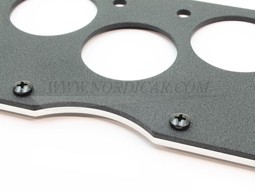 Tableau de bord Classic Rally Volvo Amazon 536005 2x 85mm en 3x 52mm met 4 controle lampuittsparingen -2