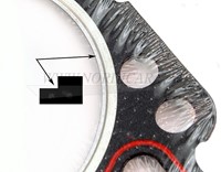 Gasket, Cylinder head oversize: Big Bore Volvo B20 opgeboord naar B21 552836-2